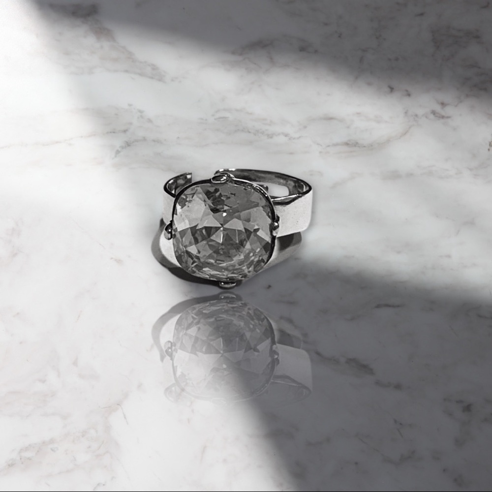 Adjustable silver ring 💍